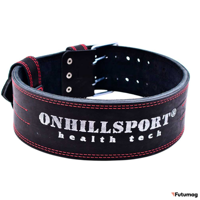Пояс атлетический с пряжкой Onhillsport 2 слоя 10 см размер S