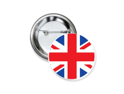 Значок закатной Великобритания