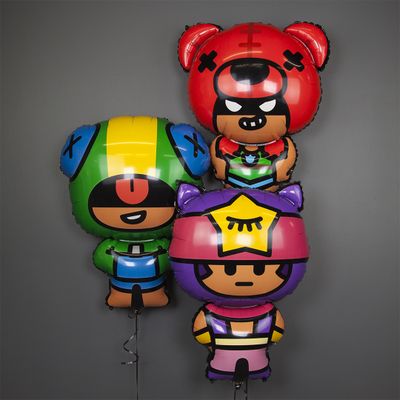 Сет из гелиевых шаров &quot; Герои Бравл&quot;