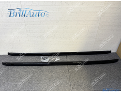 Рейлинги Toyota Land Cruiser 200 черные в стиле LX