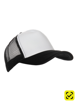 Бейсболка с сеткой STAN полиэстер, 33, Белый