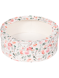 Коробка ТУБУС для зефира и других десертов, 20/7 см, принт