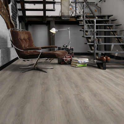 Виниловый пол Wineo 400 Wood XL Memory Oak Silver DB00132 клеевой