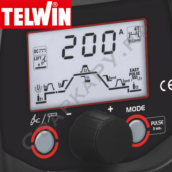 Установка для аргонодуговой сварки Telwin INFINITY TIG 225 DC-HF/LIFT VRD