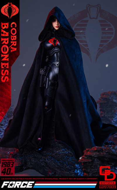 Баронесса  (G.I.Joe Series)  - Коллекционная ФИГУРКА 1/6 scale Cobrа Baroness (GD97009) - GDTOYS