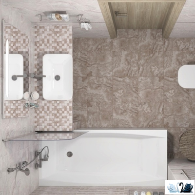 Ванна акриловая Cersanit Virgo, прямоугольной формы с увеличенным объемом