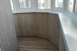 ВНУТРЕННЯЯ ОТДЕЛКА БАЛКОНОВ И ЛОДЖИЙ