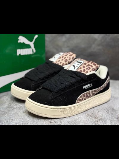 Кроссовки Puma Suede XL Black Animals Leopard