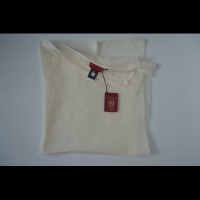 Vizio берет 1641 белый с бежевым