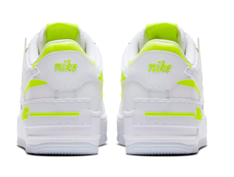 Nike air force 1 shadow trainers white lemon venom discount