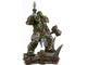 СТАТУЯ, WARCRAFT, THRALL, wow, тралл, орк, зелёный, статуэтка, фигура, игра, герой, монстр, варкрафт