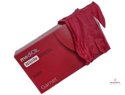 Перчатки нитриловые Mediok Garnet 50 пар р-р S
