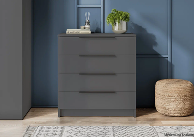 КМ 23 Комод Графит серый