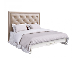 Кровать Romantic 4 с мягким изголовьем 180*200