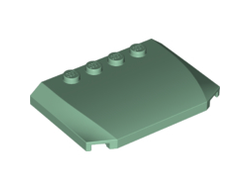 Wedge 4 x 6 x 2/3 Triple Curved, Sand Green (52031 / 6274974)