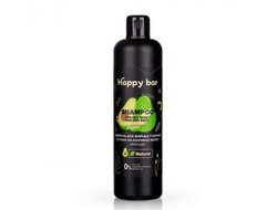 ШАМПУНЬ ДЛЯ ЖИРНЫХ У КОРНЕЙ И СУХИХ НА КОНЧИКАХ ВОЛОС АВОКАДО 370 ml Happy Bar