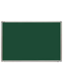 Доска для мела магнитная, 60x90 см, зеленая, алюминиевая рамка, OFFICE "2х3" , TKA96