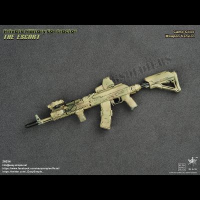 ПОВРЕЖДЕНА КОРОБКА - Русский наемник - Коллекционная ФИГУРКА 1/6 scale Private Military Contractor The Escort (26034) - Easy&amp;Simple