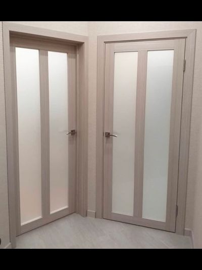 OPTIMA PORTE/ TURIN 521.22 ДУБ СЕРЫЙ/ ПОЛОТНО ОСТЕКЛЕННОЕ