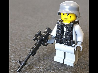 BrickArms German Paratrooper Vest - Black | Жилет немецкого парашютиста (черный)