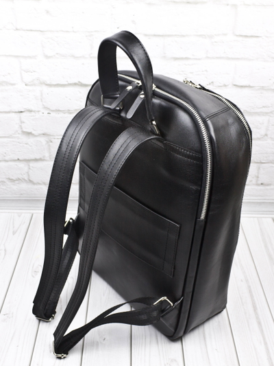 Женский кожаный рюкзак Vicenza Premium black (арт. 
3105-51)