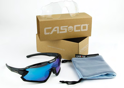 Очки CASCO SX-34 carbonic black-blue