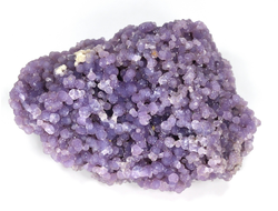 Халцедон фиолетовый виноградный, коллекционный образец, Индонезия (70*49*29 мм, 70 г) №28616