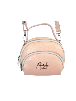 Женская барсетка Италия Renato Angi розовая