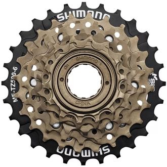 Трещотка Shimano MF-TZ500-6: 6ск, 14-28T