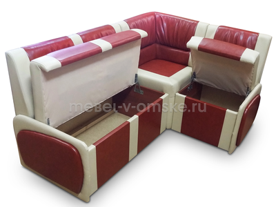 Диван угловой Доминика-1 с ящиками