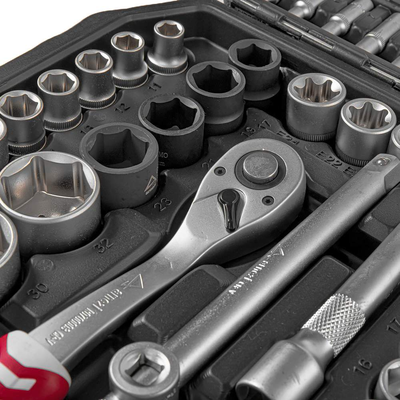 Набор инструментов 150 пр. 1/4"DR, 1/2"DR, 3/8"DR ARNEZI R0900150