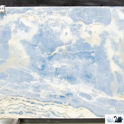 Керамогранит FMAX Sea Blue glossy 90x180 см голубой лазурь