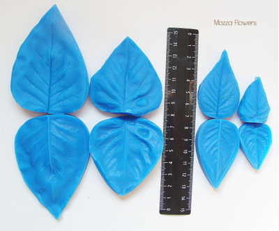 "Лист сирени " Силиконовый молд (вайнер)