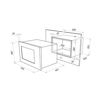 Микроволновая печь MAUNFELD MBMO.25.7GBG