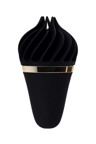 EE73-583-0719 Вибромассажер Satisfyer layons Sweet Treat, силикон, черный, 10,4 см.