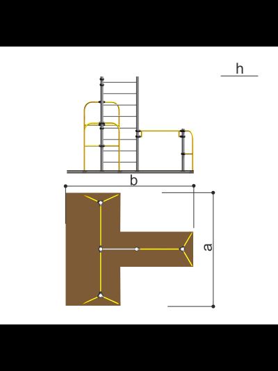 Спортивное оборудование на раме (с настилом) Romana 204.26.00-01