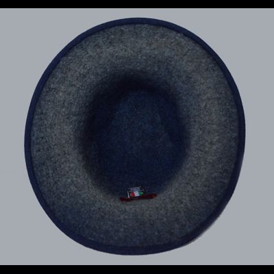 Синяя фетровая зимняя шляпа женская Vizio Италия 6133 AF