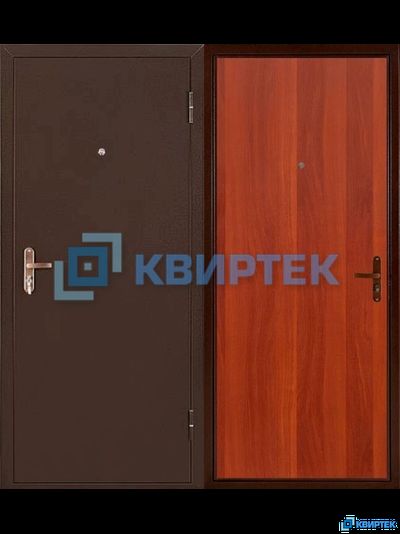 Дверь входная металлическая СОЮЗ Эконом Итальянский орех купить в Челябинске | КВИРТЕК