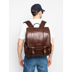 Кожаный рюкзак Montalbano Premium brown (арт. 3097-53)