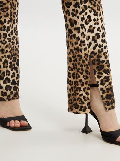 Легинсы с анималистическим принтом