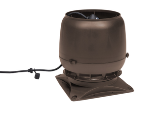 Вентилятор Vilpe ECo250S/200, 0-1250 м3/час, с основанием 400х400мм коричневый