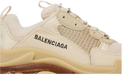 Balenciaga Triple S Sneaker Clear Sole Nude
