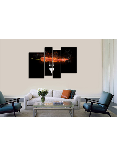 Модульная картина &quot;Острый на вкус&quot;