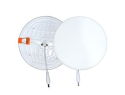 Ecola св-к встр. св/д даунлайт б/рамки люб.отверст d55-150 24W 4200K 4K Круг 170x20 DARV24ELC (20!)