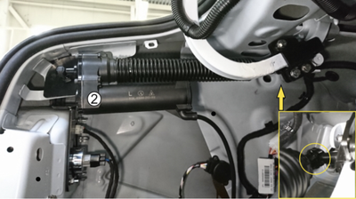 LADA VESTA Электро подъемник крышки багажника