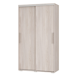 Шкаф-купе Мебелони ШКК-11 (лдсп) (Ясень белый) Ш1200хВ2100хГ500