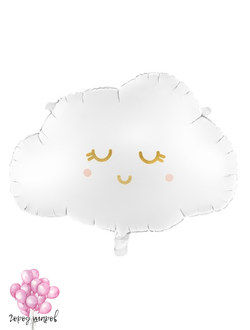 шар облако белое воздушный шарик на выписку из роддома Краснодар новорожденные