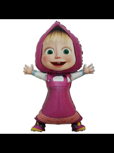 Шар фольгированный с гелием "Маша"