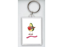 Брелок акриловый #4 на День влюблённых, 14 февраля