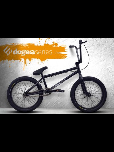 BMX велосипед 713Bikes Black для продвинутых райдеров.